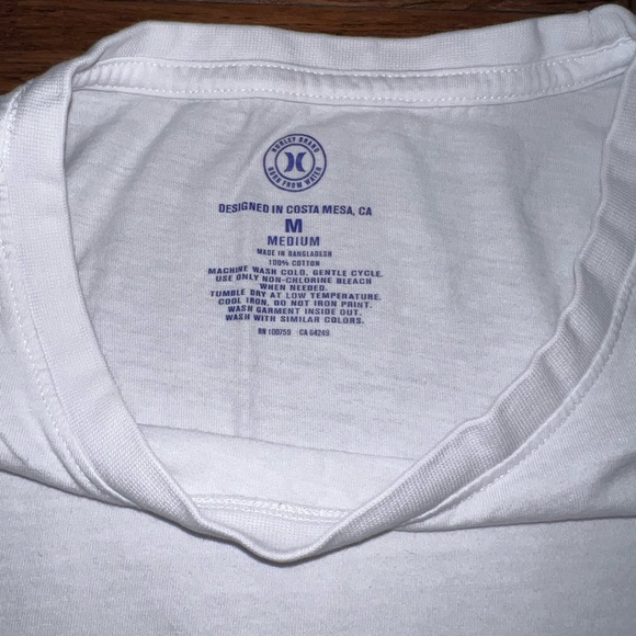 🎸 Men’s Hurley Graphic Tee Size M - Picture 3 of 4